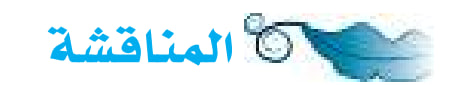 المناقشة